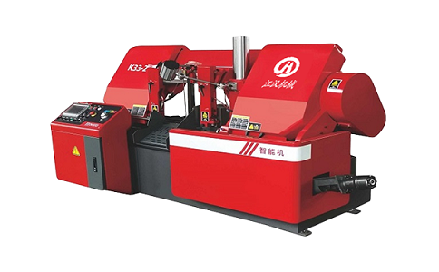 始兴卧式带锯床切削金属时出现打齿的原因是什么？